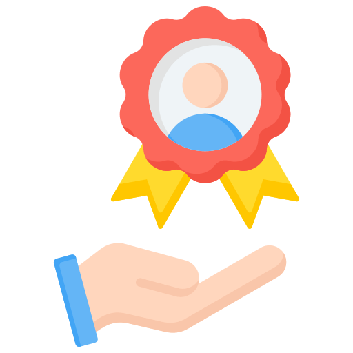 Customer success icon representing Afras service commitment