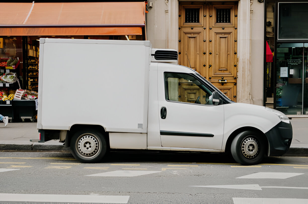 image of delivery van